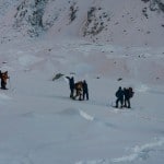 Le fasi di rientro al campo base dopo la conquista della vetta