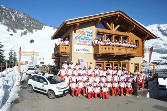 La sede della Scuola Sci Centrale di Livigno