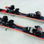 Dettaglio del sistema attacco/piastra delloSci Blizzard RC Ti