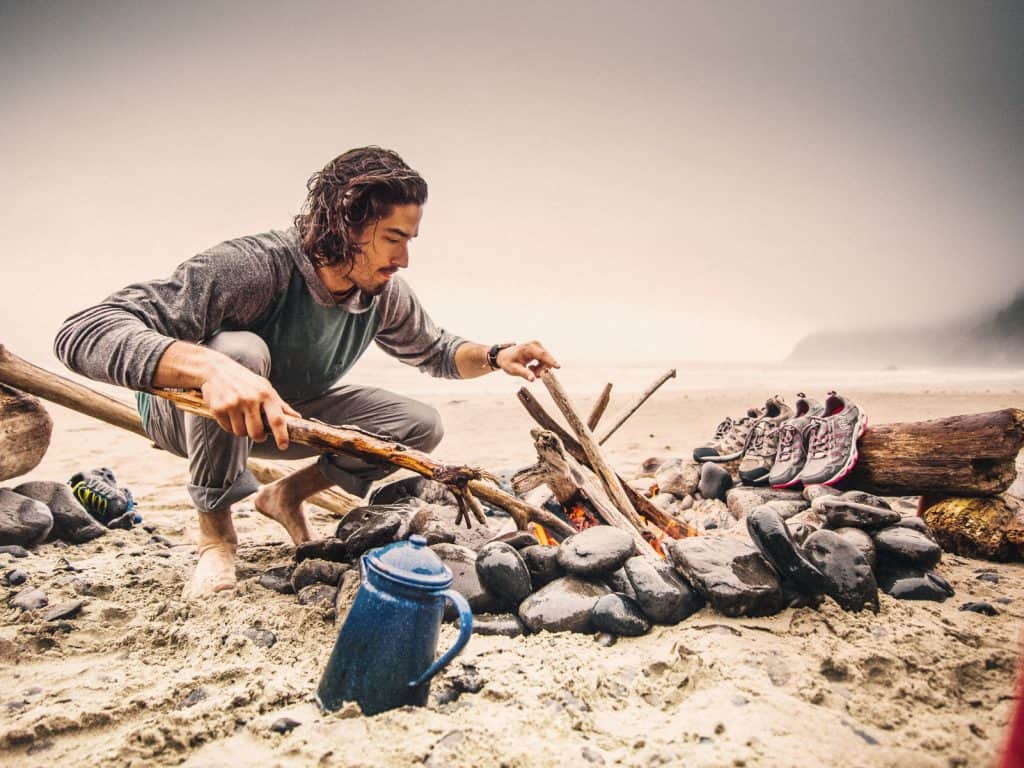 Columbia outdoor sulle coste dell'Oregon