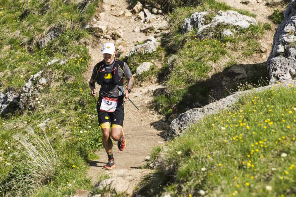 Gediminas Grinius, atleta lituano del Tream Vibram, secondo assoluto