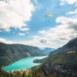 Il lago di Molveno, giudicato il più bello d'Italia