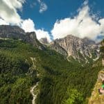 Splendidi panorami delle Dolomiti