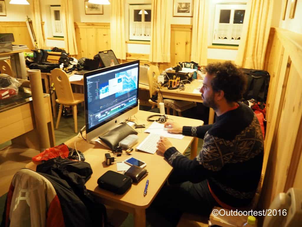 Montaggi delle riprese video al Kurz Hof