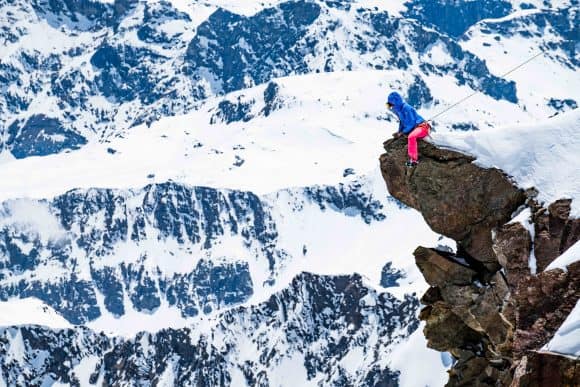 Un frame del film “4634 - Perception - The Mountain Within”