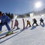 Anche i bimbi a scuola di sci, ®AMSI Lombardia