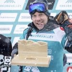 La leggenda Travis Rice vince la gara di snowboard freeride (foto JBernard)