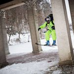 Filip Flisar nel centro di Maribor (foto Red Bull)