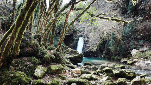 Cascata di Trevi. Lazio Trail