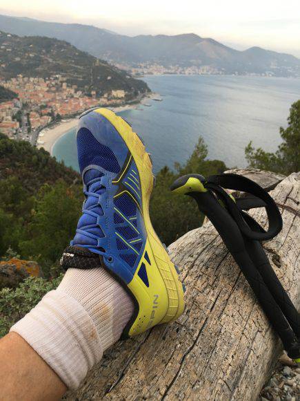 Pausa nel test sui trail di Noli e Finale