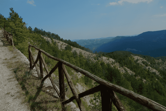 Romagna bike trail, bike adventure divide in Italia