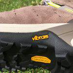 Rinforzo sotto l'arco plantare della suola Vibram della Tecnica T-cross mid Gtx