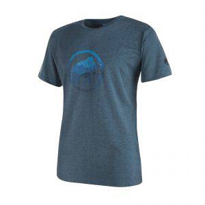 La t-shirt Trovat di Mammut in colore azzurro