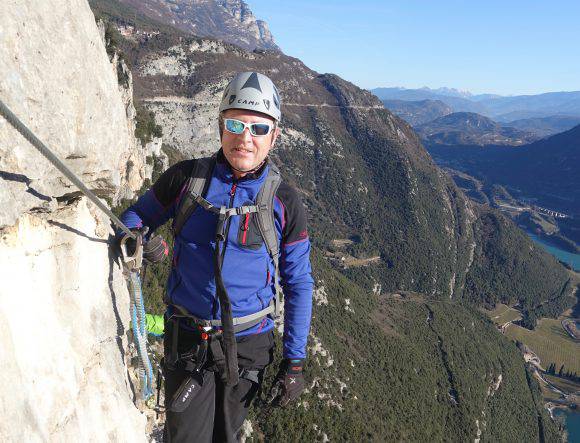 Set da ferrata Una foto della Ferrata Pisetta - foto di Franco Nicolini