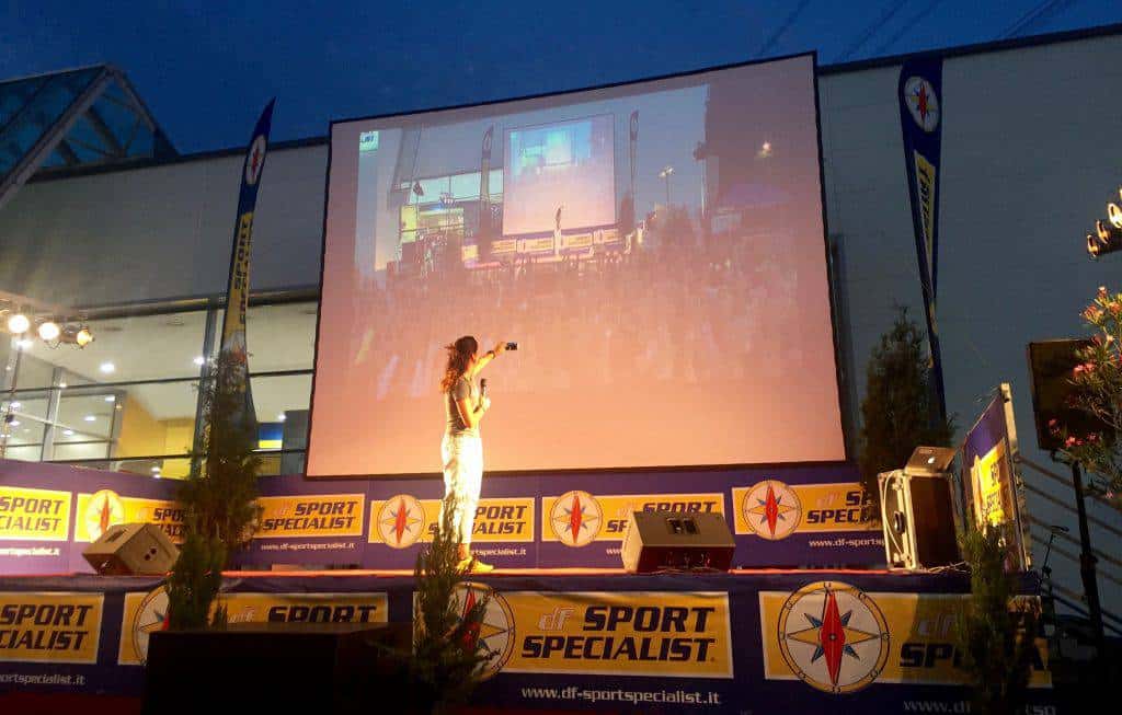 Tamara Lunger allo Sport Specialist di Sirtori