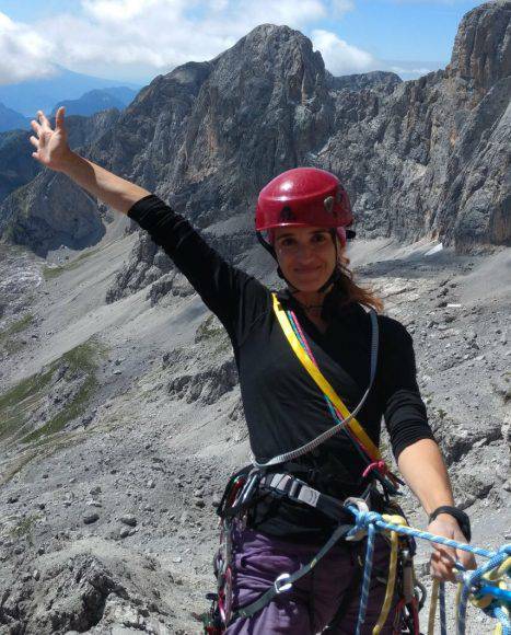 Alice Perusi la soddisfazione di uscire in vetta
