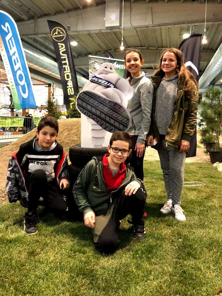 T&O Turismo e Outdoor Festival a Fiere di Parma, edizione 2018. Gruppo di giovanissimi al T&O di Parma