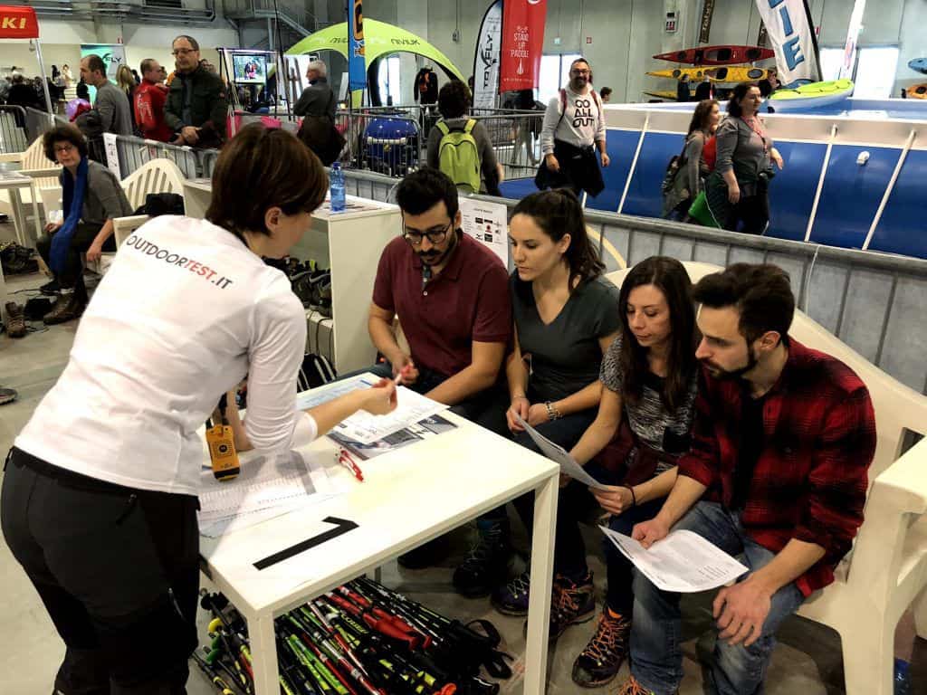 T&O Turismo e Outdoor Festival a Fiere di Parma, edizione 2018. Briefing prima di partire per il test