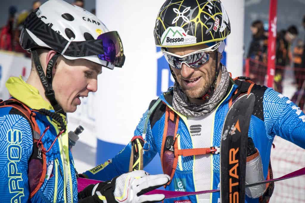 Team SCARPA Skimo - Magnini-Eydallin (foto Riccardo Selvatico)