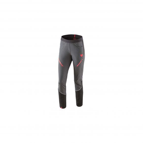 Visione frontale dei Dynafit Transalper Hybrid Pant da donna colore grigio