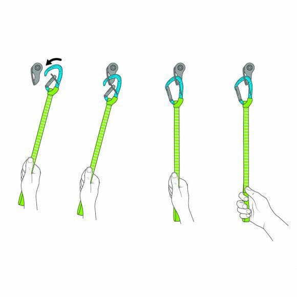 Sistema di funzionamento Climbing Technology Tricky Lever