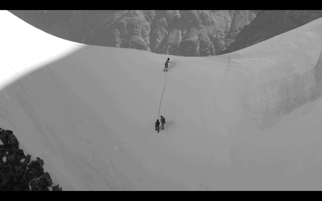 Solo in Volo, una scena del film