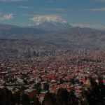 L'Illimani da La Paz