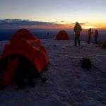 Campo alto dell'Illimani