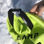 Camp Snowset, borsone da sci alpinismo, chiusura arrotolata (roll) superiore