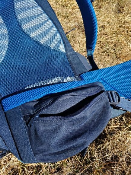 Taschina sulla cinghia iliaca Vaude Prokyon 30