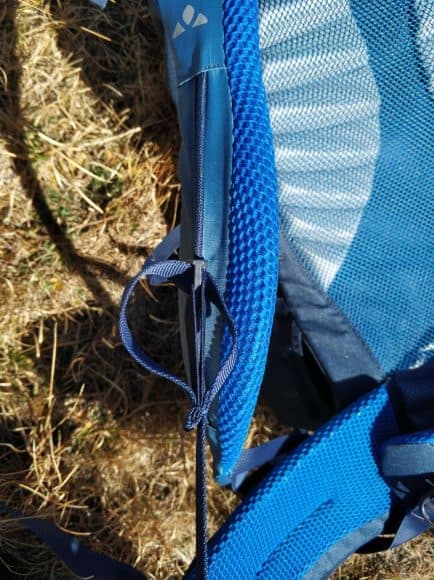 cinghia pettorale con sistema di sgancio Vaude Prokyon 30