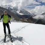 Salita da Ciarcerio al Colle Bettaforca sul percorso attrezzato da sci alpinismo monterosa Ski/Montura