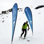 Il punto di arrivo al Colle Bettaforca del percorso attrezzato da sci alpinismo monterosa Ski/Montura