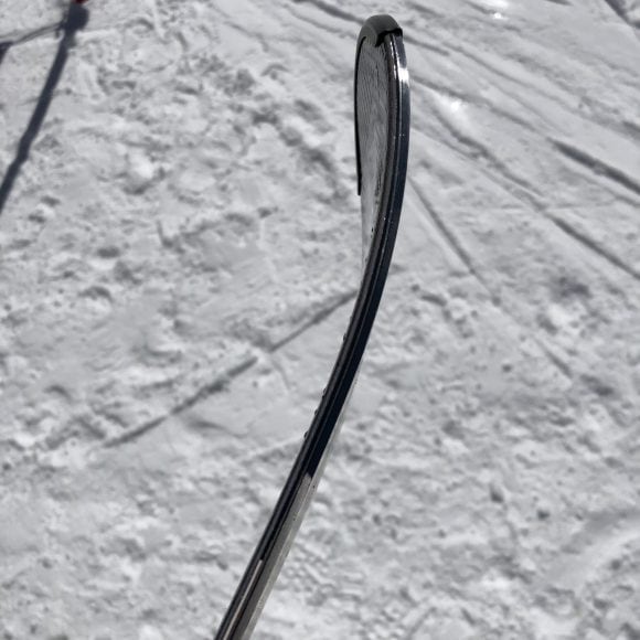 Stöckli Laser WRT St, profilo della punta, rinforzata