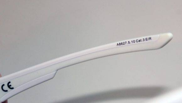 Il terminale dell'occhiale Alpina Lyron Shield P