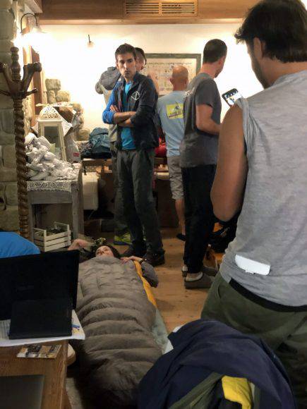 Valentina ha già iniziato la prova del sacco letto Sea to Summit Spark SP II