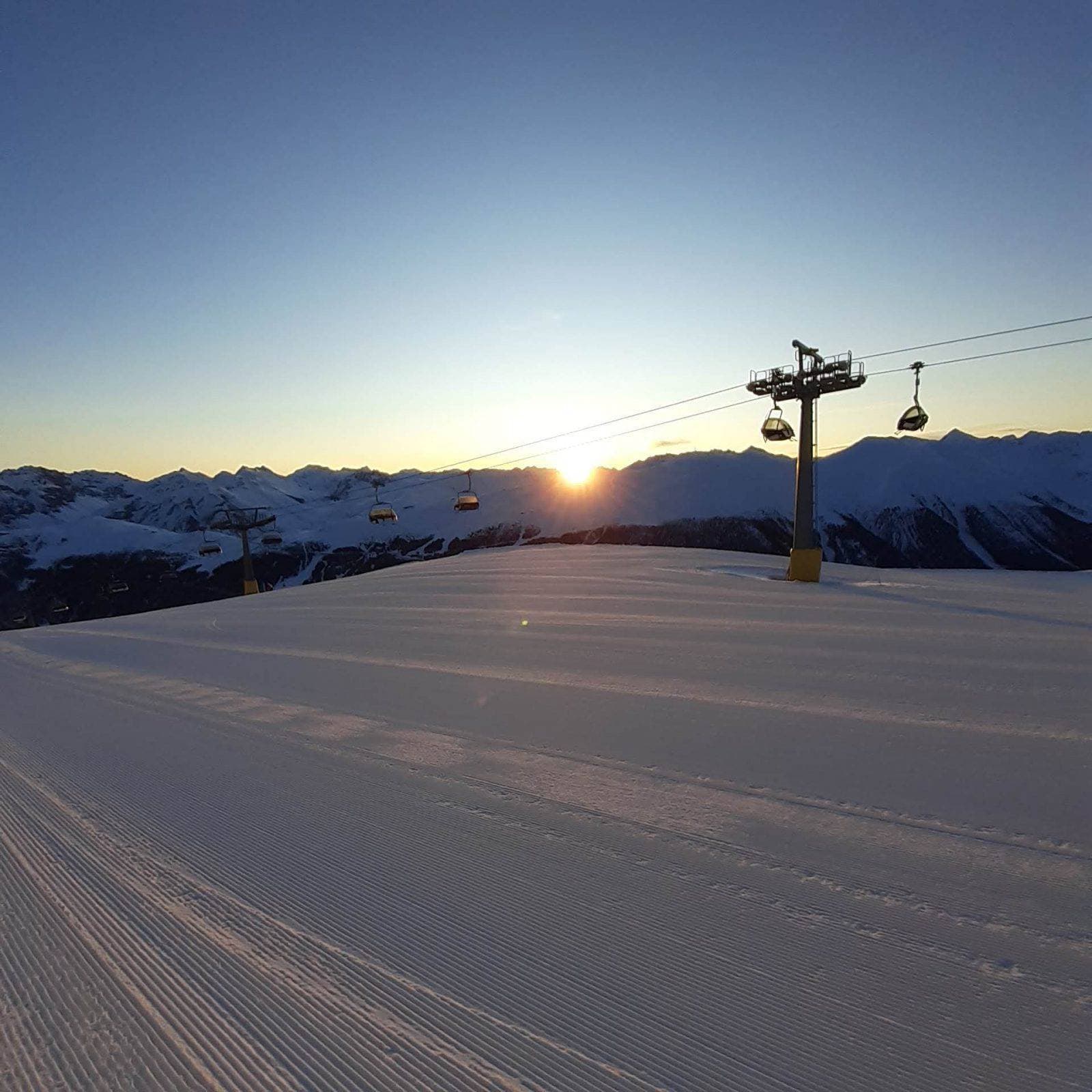 Livigno Sunrise Emotion