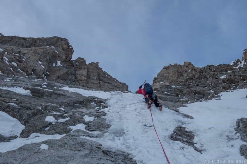 Grandes Jorasses - Via in memoria di Gianni Comino - Prima ripetizione - Ph. Charles Dubouloz (7)