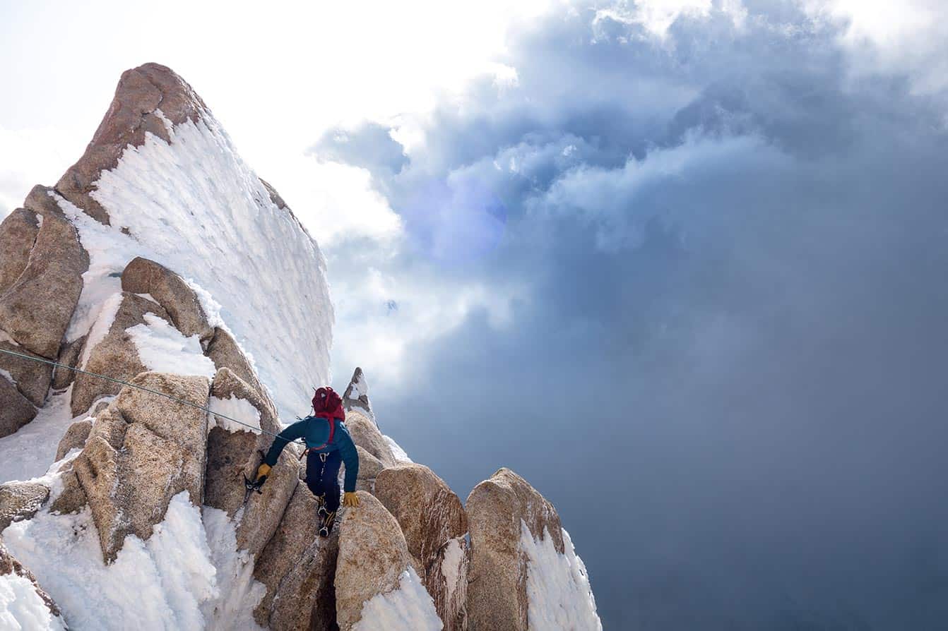 Racconti sportivi: quel raggio di sole dopo una notte sul Fitz Roy