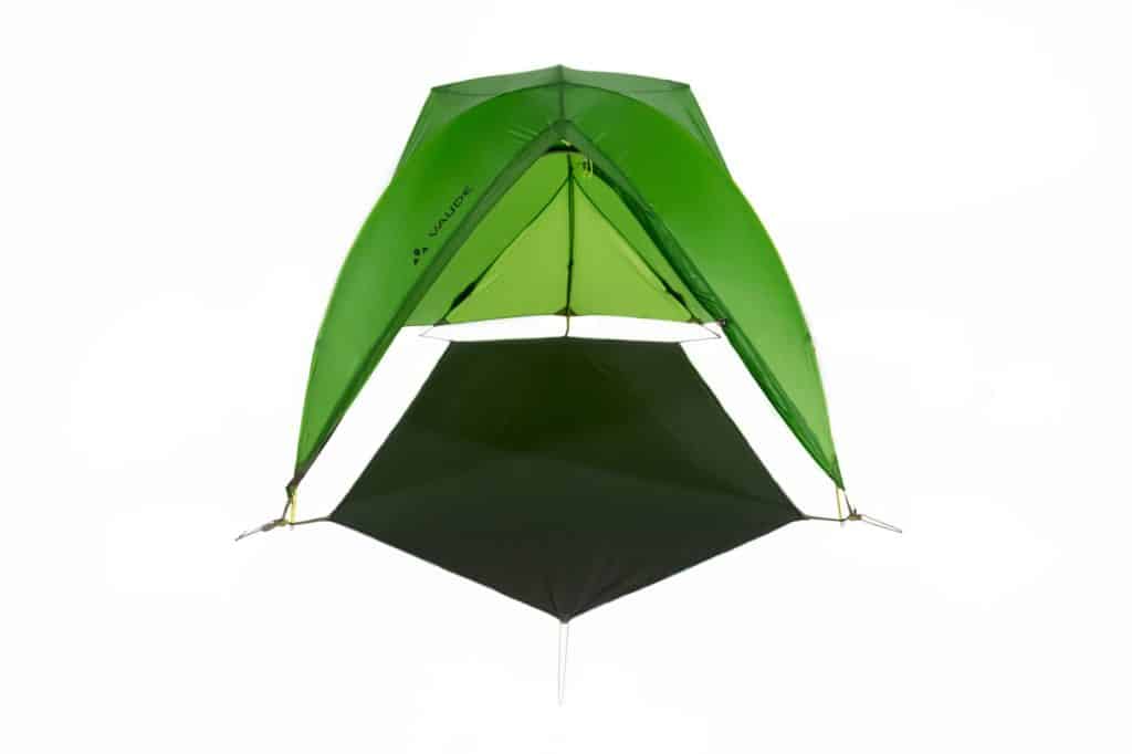 progetto di una tenda da trekking