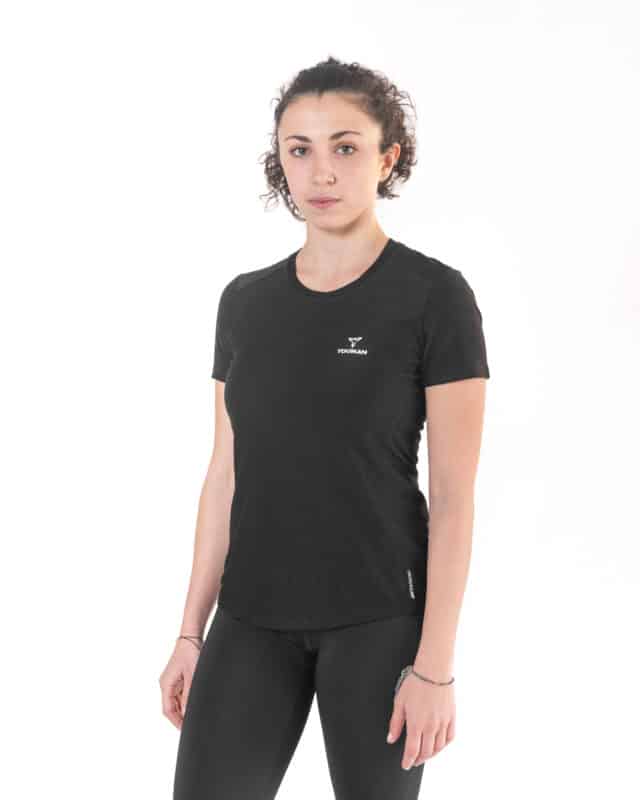 Youman Tee in colore nero