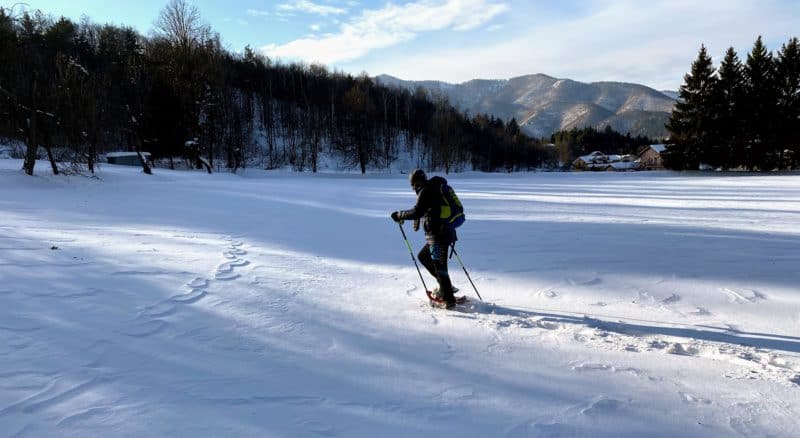 Alfredo Tradati, ciaspolata a Bardineto (Sv), gennaio 21