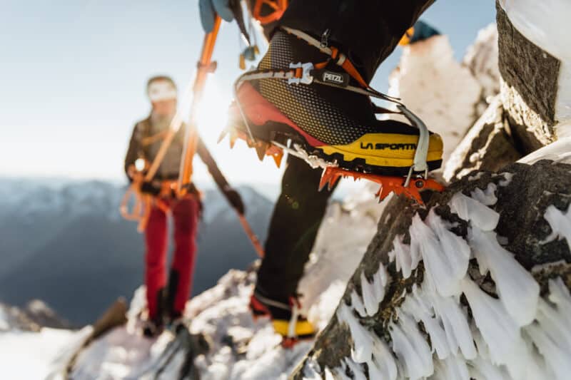 Aequilibrium La Sportiva in azione alpinistica ©Matteo Pavana