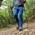 Aku Trekker Pro GTX, prova in discesa su superficie instabile