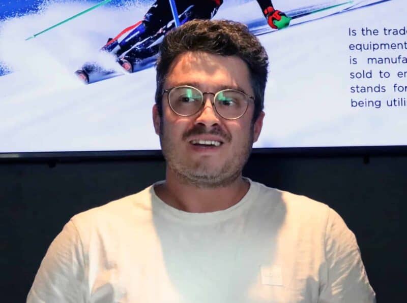 Dominic Tritscher, marketing manager Van Deer