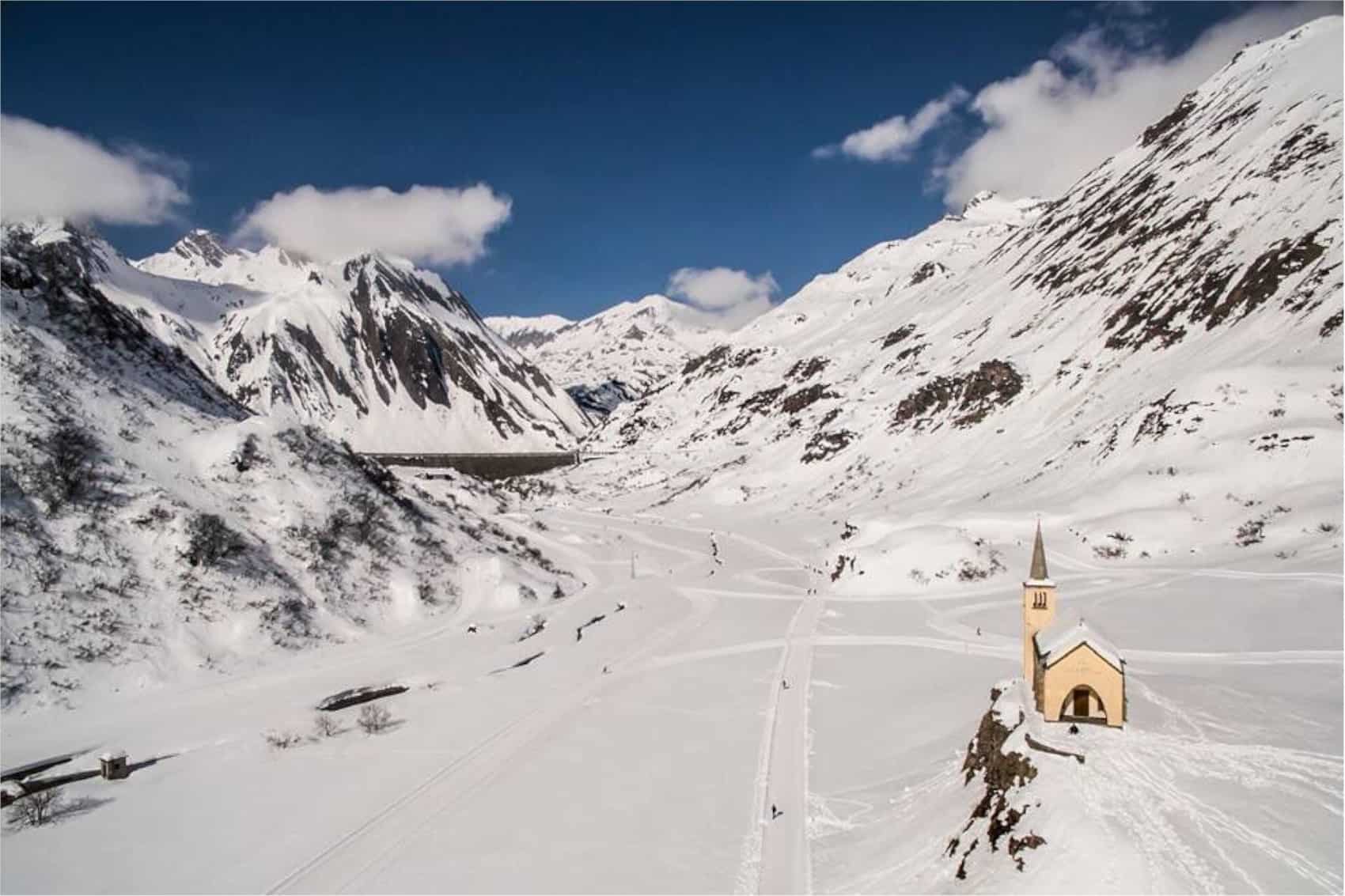 Panorama sulla pista Chiesetta S.Anna