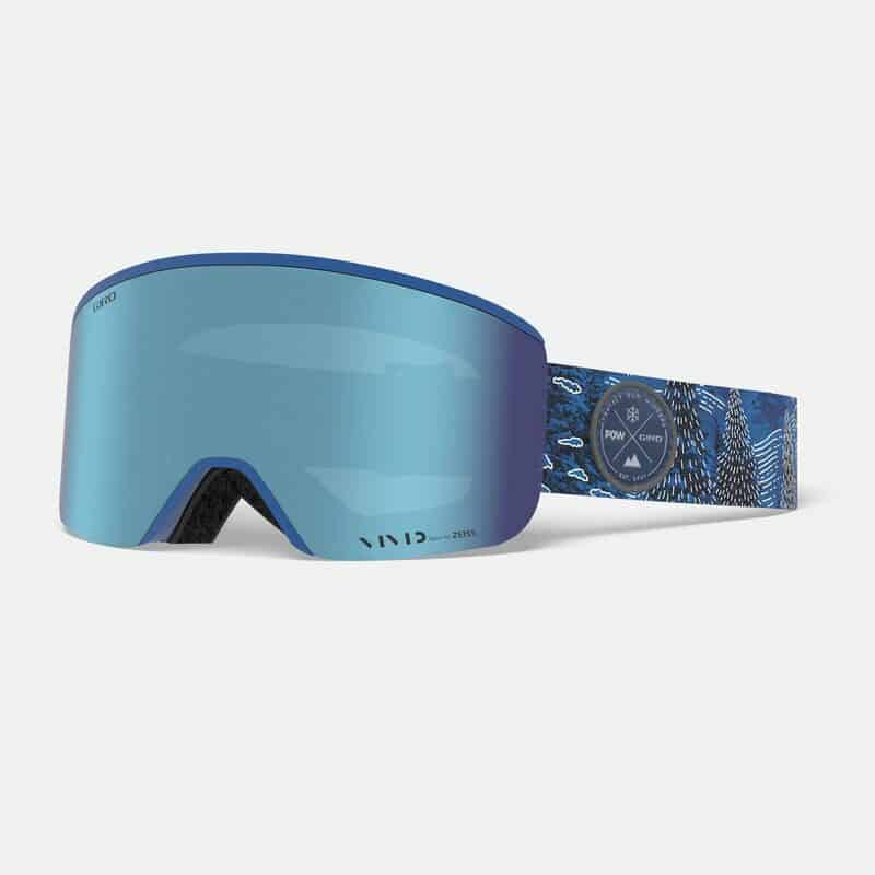 Giro Axis, maschera da sci e snowboard colore blue pow