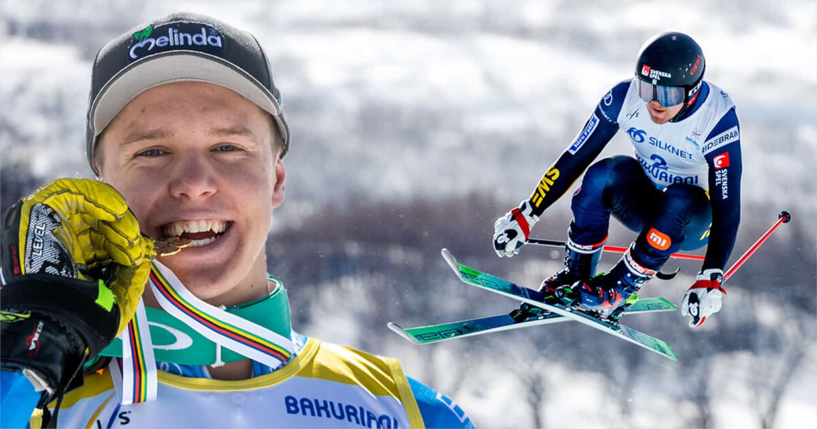 Simone Deromedis atleta Elan nuovo campione del mondo di ski cross e Moabaerg 3°