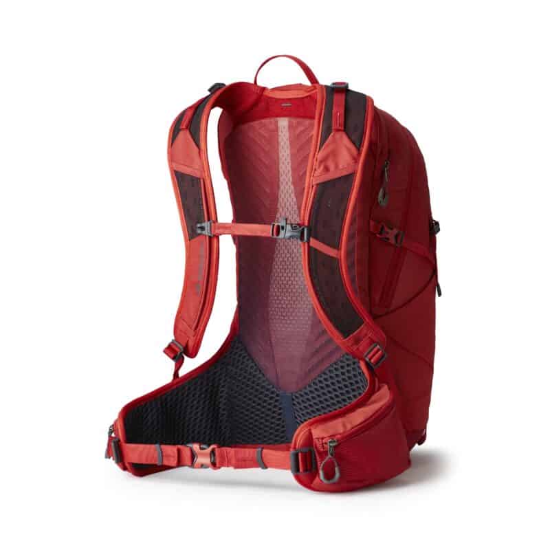 Gregory zaino Miko 25, Sumac Red vista dorsale