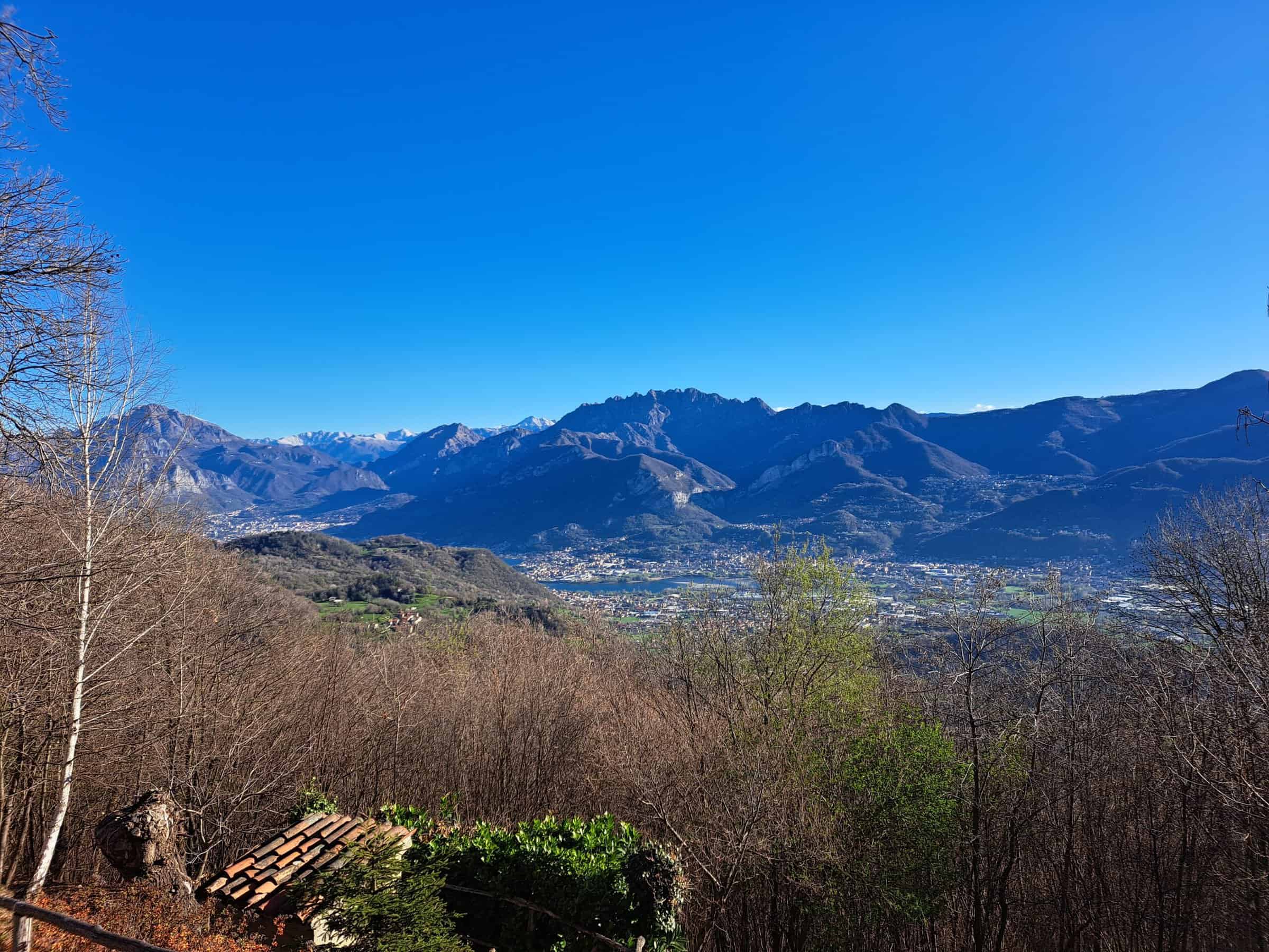 La vista dal Monte San Genesio